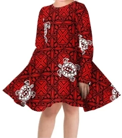 Robe  enfant motifs imprimés 14 ans (3XL)