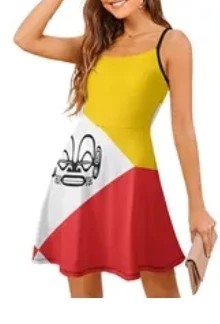 Robe drapeau marquisien