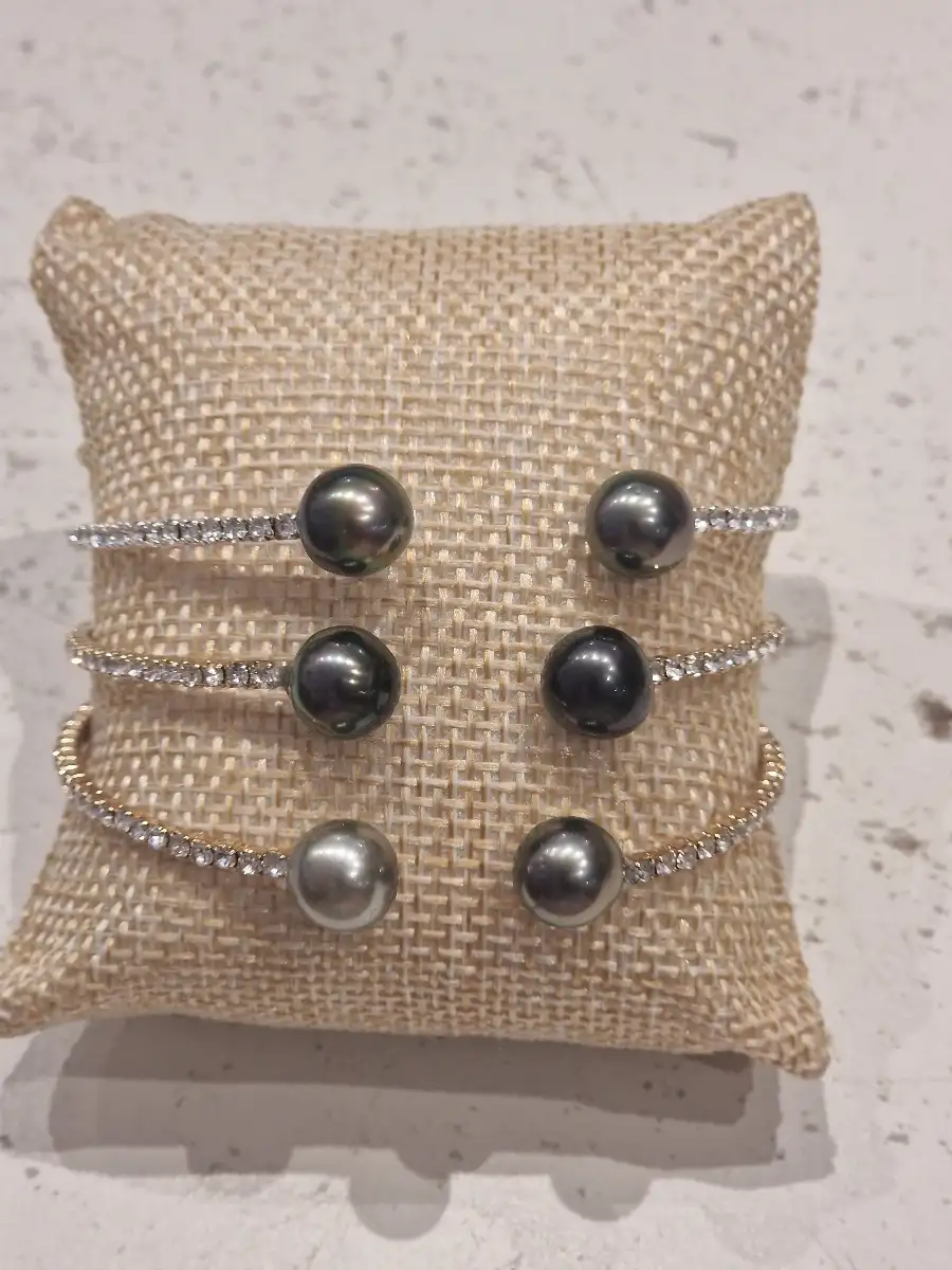 Bracelet Femme Diamant avec Perle A