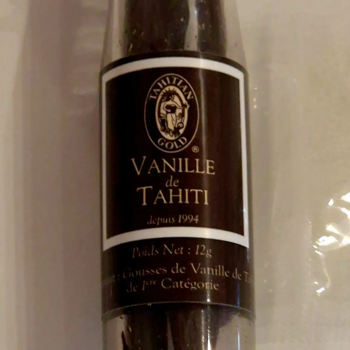 Vanille de Tahiti de 1ère catégorie ( 3 gousses)