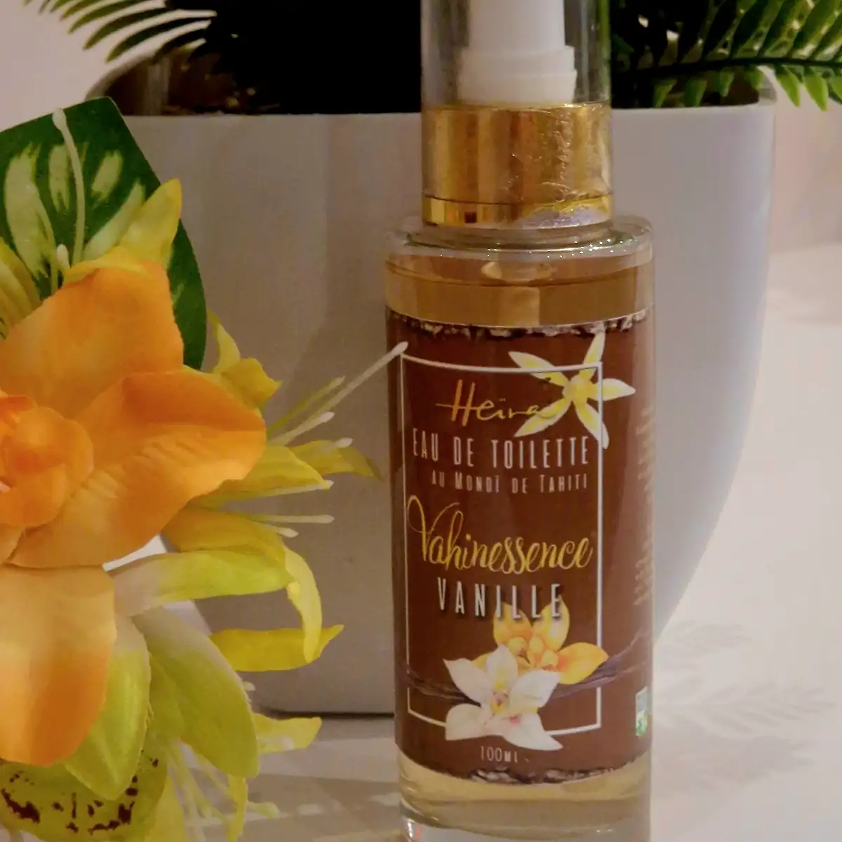 E.D.T  Vanille et Tiare au monoi de Tahiti 100ml