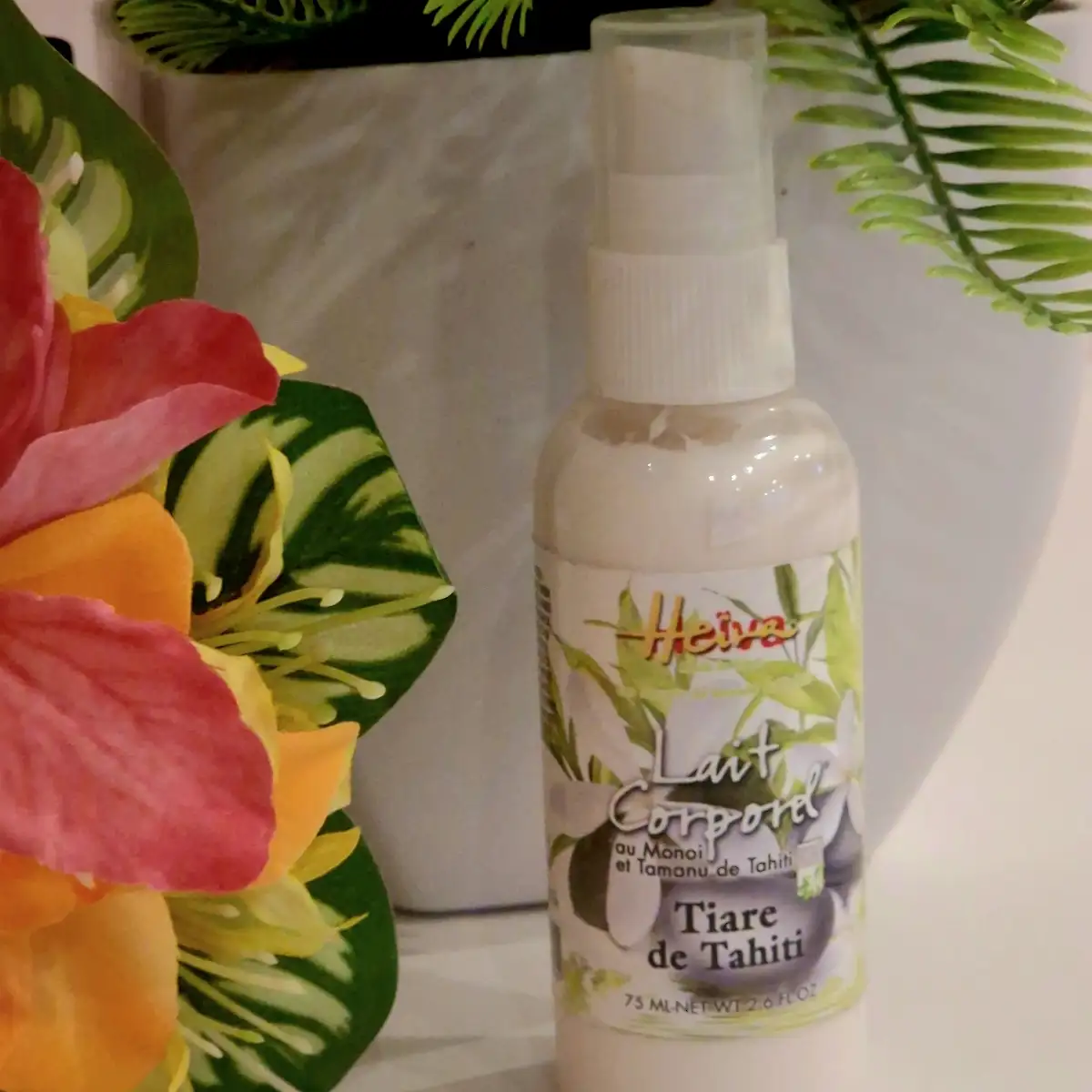 Lait corporelle au monoi de Tahiti (75ml) divers senteurs